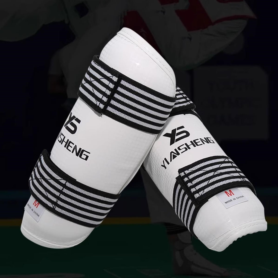 Premium Taekwondo Arm & Shin Guards – Kickboxing, MMA, Muay Thai Leggings, Ankle Protection, Protective Foam Insert, Secure  