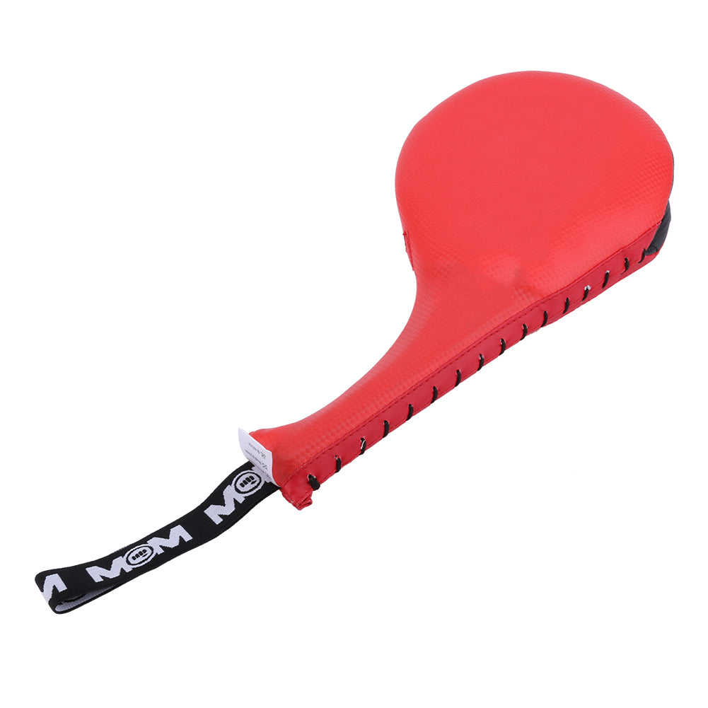 Premium Taekwondo Foot Target Kick Pad – Boxing, Kickboxing, & Sanda Training Equipment – Durable PU Leather, High Elastic Sponge – Double Target Design for High & Low Kicks – Buzz Sound & Wrist Grip – 40x20x8cm - StrengthXPhysiotherapy