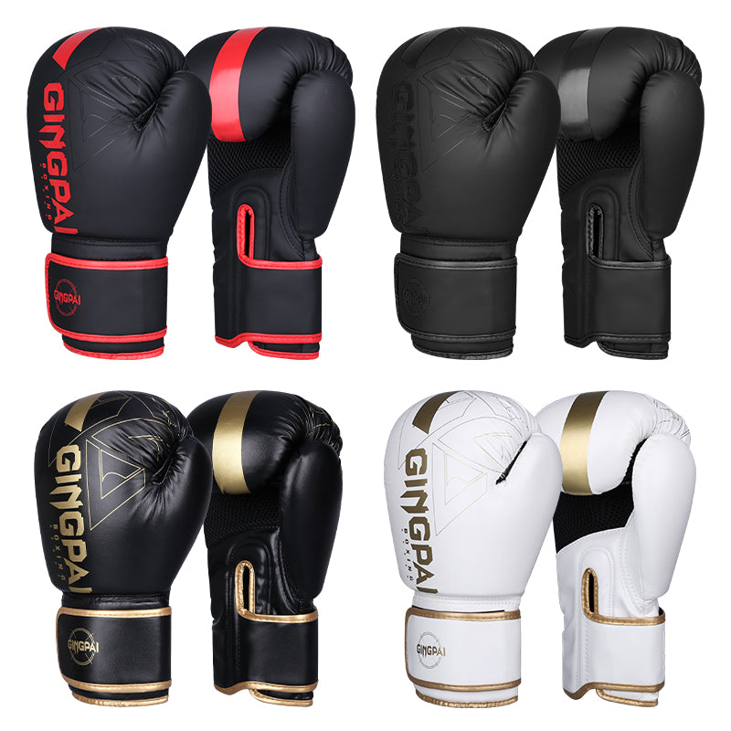 Premium Boxing Gloves – High Quality PU Leather, Wear-Resistant & Breathable Combat Gloves for Sanda Training, Thickened