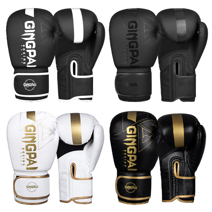 Premium Boxing Gloves – High Quality PU Leather, Wear-Resistant & Breathable Combat Gloves for Sanda Training, Thickened