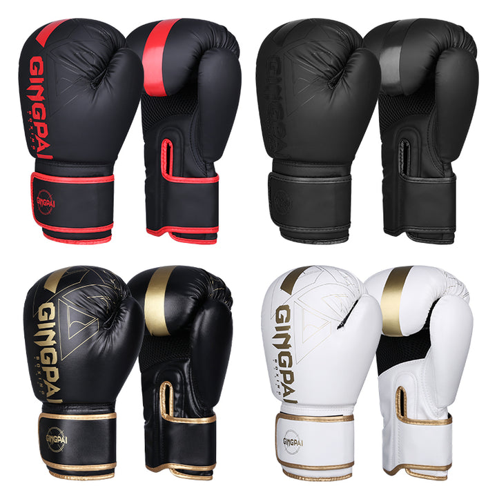 Premium Boxing Gloves for Adults – High-Quality PU Leather for Muay Thai, MMA, Kickboxing & Sandbag Training – Available in 