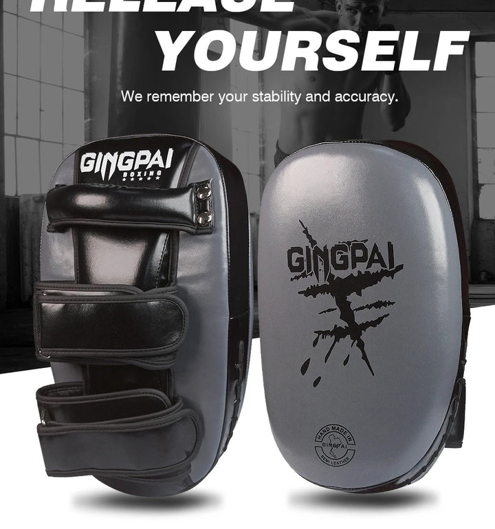Premium Boxing Mitts Focus Punch Pads – High-Quality Training Target for Kickboxing, Muay Thai, Taekwondo & Karate – Combat Curved Pads for Boxing and Martial Arts Practice - StrengthXPhysiotherapy
