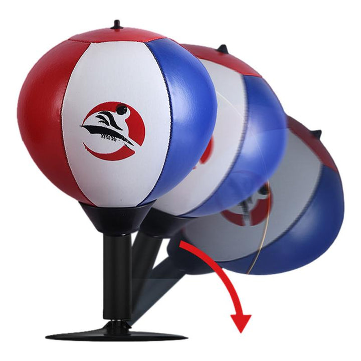 Premium Desktop Boxing Punching Ball – Suction Cup Mini Boxing Bag for Stress Relief & Fun – Fun Toy for Kids & Adults – 