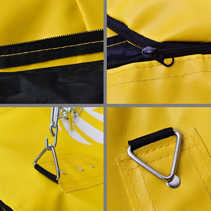 Premium Boxing Sandbag – High-Quality PU Punching Bag for Adult Practice – Durable Taekwondo, Karate & Thai Boxing Training – Includes Strong Metal Chain, Zipper Seal & Multiple Sizes - StrengthXPhysiotherapy