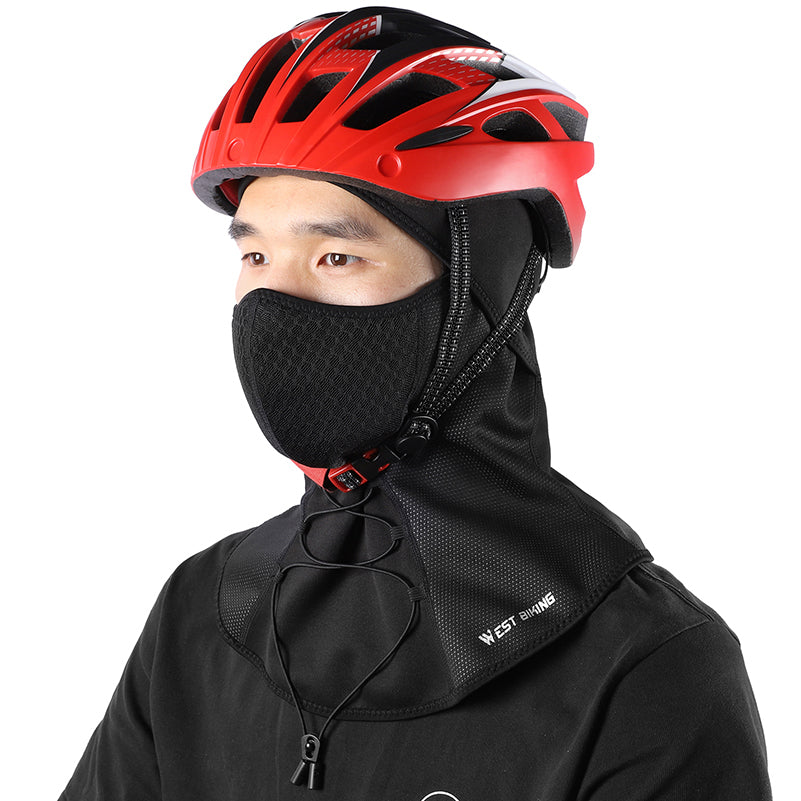 Premium Winter Cycling Face Mask – Fleece Thermal Balaclava, Windproof Ski Mask, Snowboard Cap, Adjustable Drawstring, Nylon 