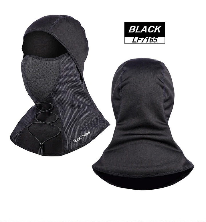 Premium Winter Cycling Face Mask – Fleece Thermal Balaclava, Windproof Ski Mask, Snowboard Cap, Adjustable Drawstring, Nylon Lycra for Ultimate Warmth and Comfort - StrengthXPhysiotherapy