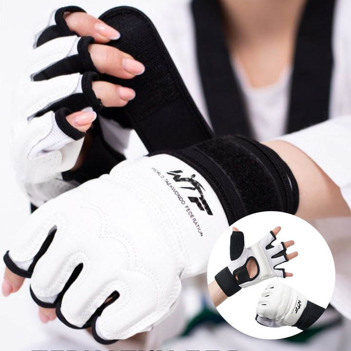Premium Boxing Gloves for Adults & Kids – Half Finger Design for MMA, Muay Thai, Karate, Taekwondo & Fitness – High-Quality 