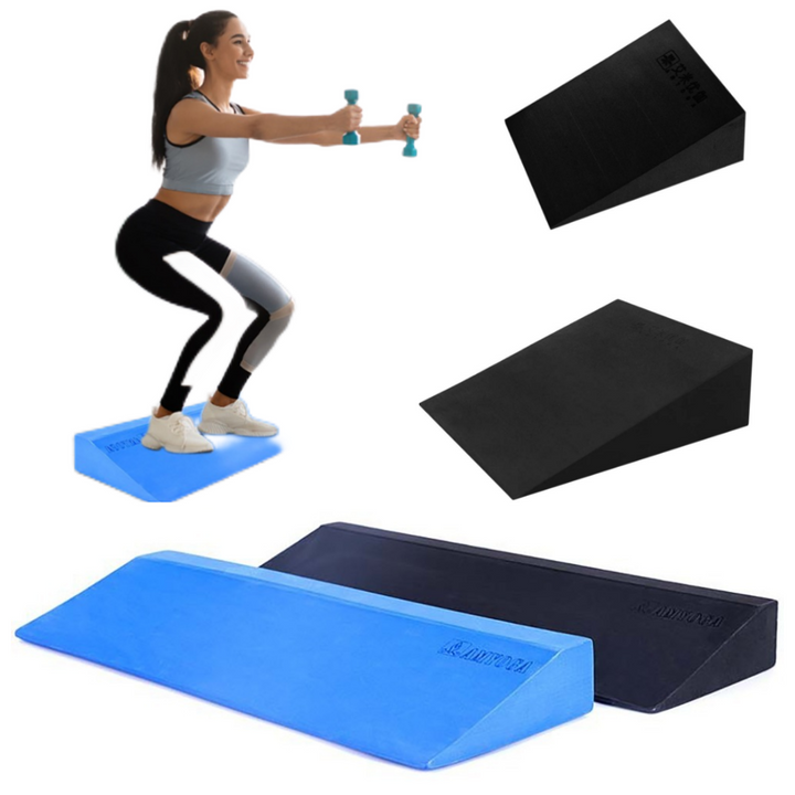 Premium Yoga Wedge Blocks – Lightweight EVA Foam Support for Wrist & Lower Back – Non-Slip Exercise Slant Board for Yoga