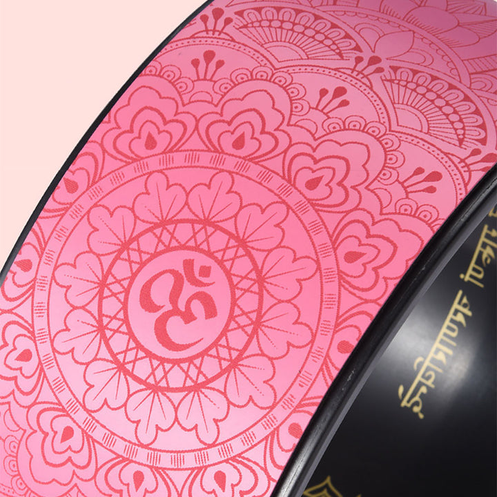 Premium 12.2 Inch Yoga Wheel for Back Pain Relief – Durable Myofascial Release Prop for Improved Flexibility and Posture – PU