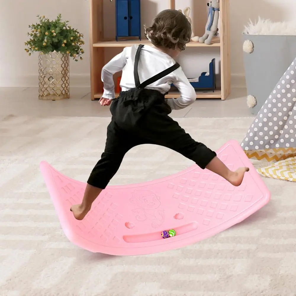 Premium Wobble Balance Board for Kids – Multifunctional Balance Training Toy, Improves Coordination & Core Strength, Non-Slip